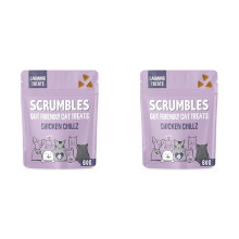 Scrumbles Chillz for Cats, Calming Treats 60g (Pack of 2)
