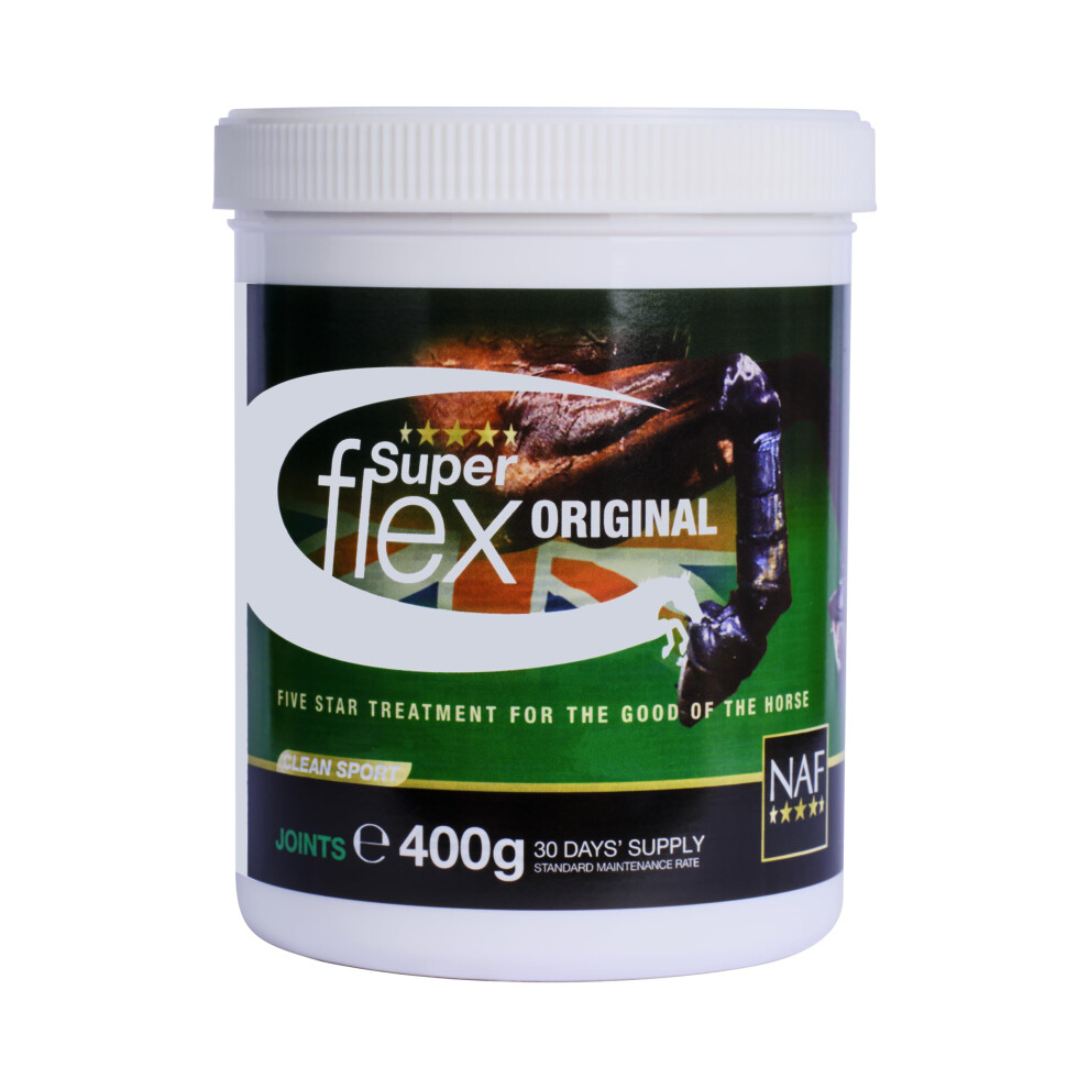 Naf Five Star Superflex 400G – Joint Supplement For Horses – With Gluc