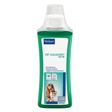 Virbac Anti-Plaque Vet Aquadent for Cats, Dogs, Horses, 250 ml