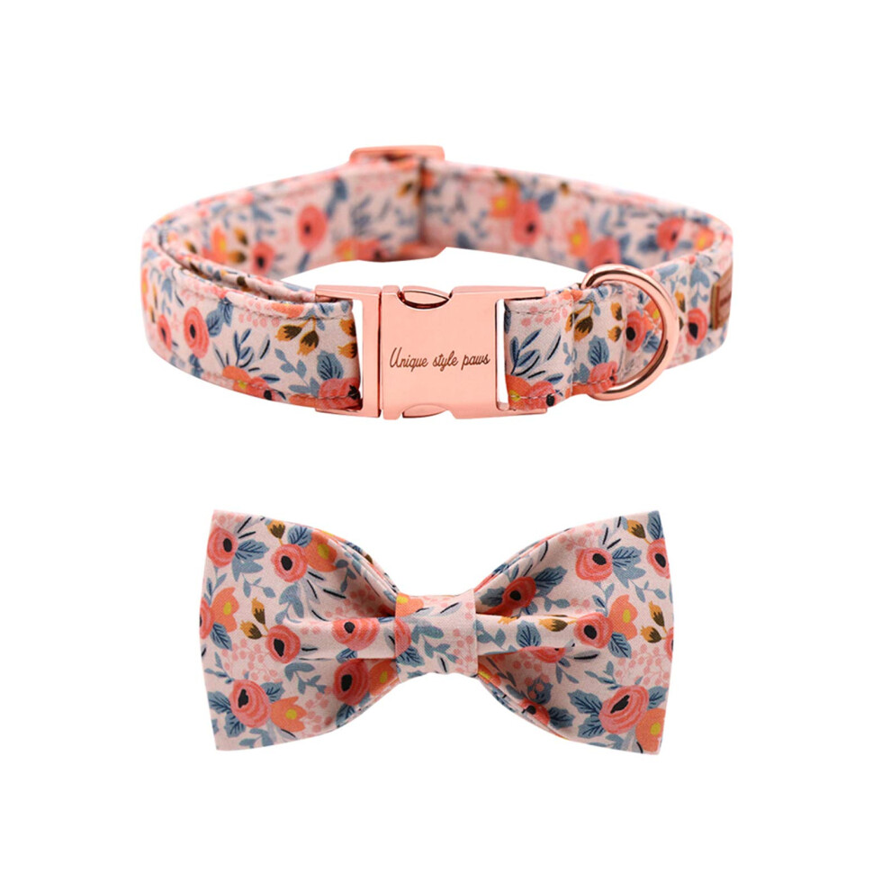 Unique Style Paws Dog Collar,Bow Tie Collar, Comfortable Collars For D