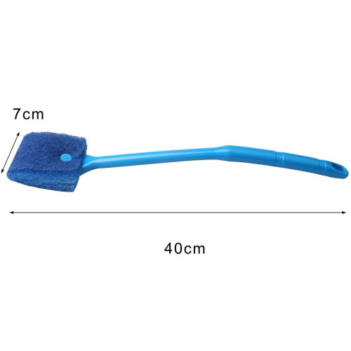 Aquarium Cleaning Sponge Brush, Double-Sided Algae Cleaner, 40cm 2
