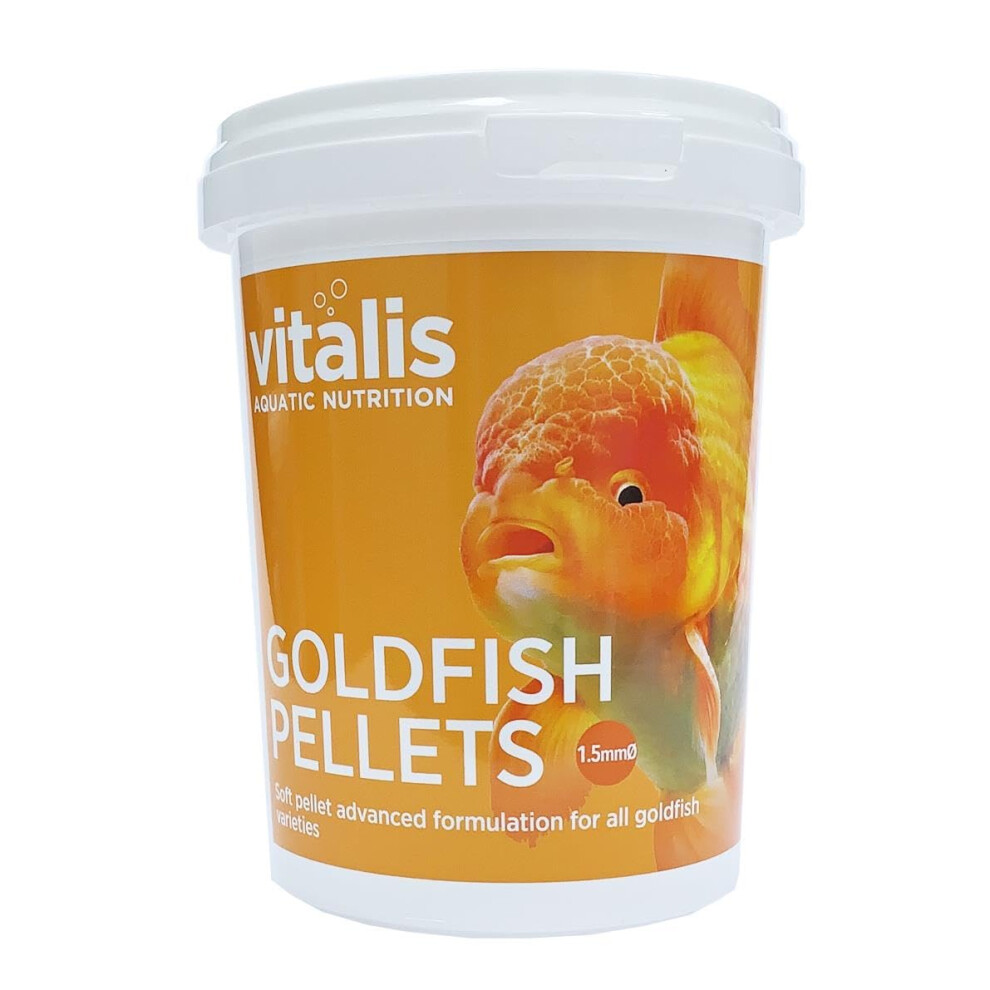 Vitalis Aquatic Nutrition Vitalis Goldfish Pellets (1.5Mm) 260G Fish Food