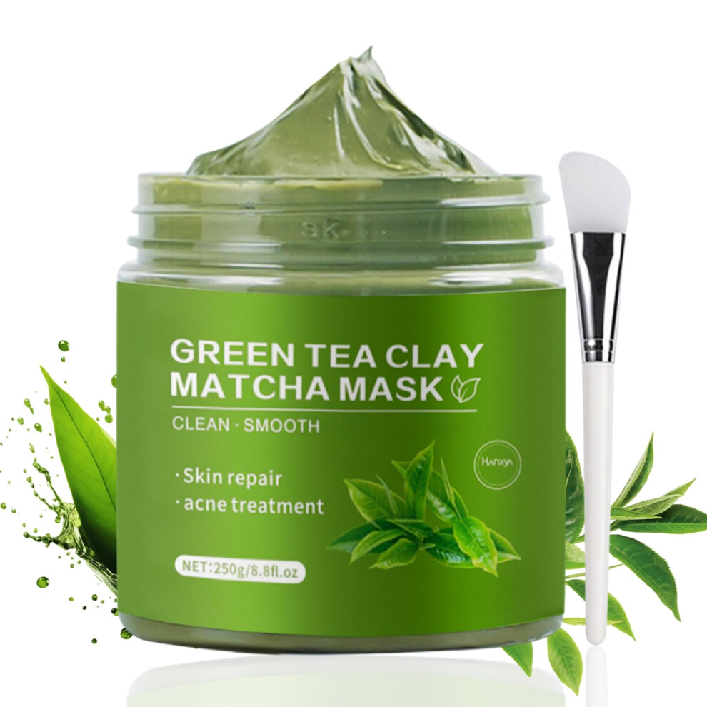Green Tea Face Mask Stick Clay For Deep Pore Cleansing, Acne Control And Hydrating Skincare