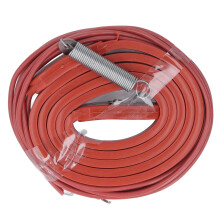 Ölrohr-Heizband aus Silikon mit 1000 mm Netzkabel. Vielseitig einsetzbar in Turbinen, Motoren, Kunststoff- und Metallrohrleitungen. Gute