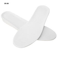 Semelles orthopédiques pour hommes, découpables et ajustables, rehaussantes, confortables et aérées.