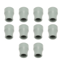Durable Crutch Tips Latex Free Mobility Aid Accessories Sturdy And Pressure Resistant Non Slip Texture Built In Metal Gasket Strong Grip For Walkers