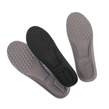 Semelles intérieures en mousse à mémoire de forme ultra confortables, conception ergonomique avec soutien de la voûte plantaire et texture