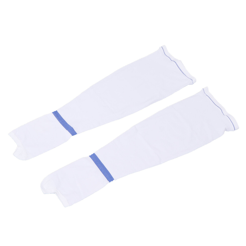 White Fatigue Relief Compression Hose