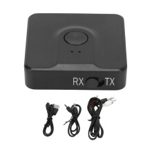 AptX LL Bluetooth adapter fejhallgatóhoz, fejlett chipes vezeték nélküli Bluetooth adó-vevő interferenciamentesítő képességgel és kompakt