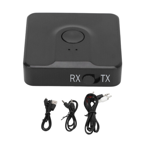 Adaptor wireless Bluetooth 5.X pentru stereo auto, emițător-receptor compact și portabil cu funcționalitate dual mode și construcție super