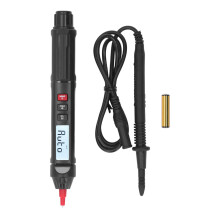 Multimètre numérique de type stylo avec mode automatique intelligent, écran LCD rétroéclairé et système d'alarme sonore et lumineuse,