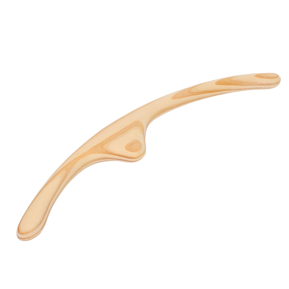 Cypress Wood Facial Massager Gua Sha Acupoint Relief Tool Japanese Design Promotes Blood Circulation And Lymphatic Drainage Portable Lightweight With