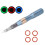 Adjustable Needle Permanent Makeup Pen With Mute Coreless Motor Metal Grip Frame 3 Speed Settings Voltage Display Wireless Functionality 2