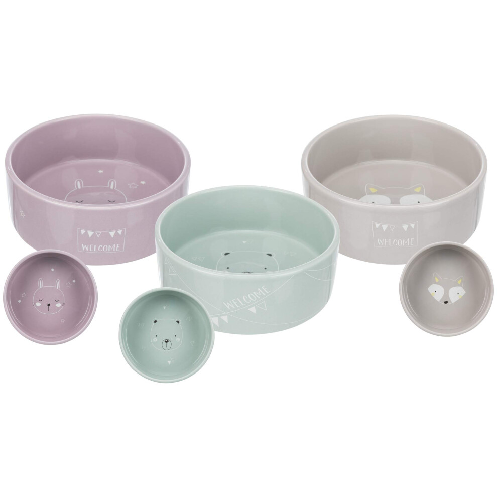 New Trixie 25127 Junior Bowl Ceramic 0.8 Litres Diameter 16 Cm