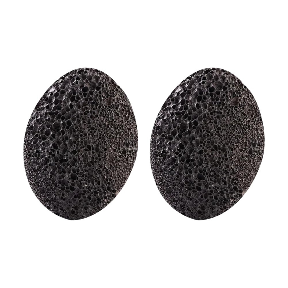 Pumice Stone Callus Remover Dual Pack for Feet and Hands Natural Exfoliation Foot Scrubber