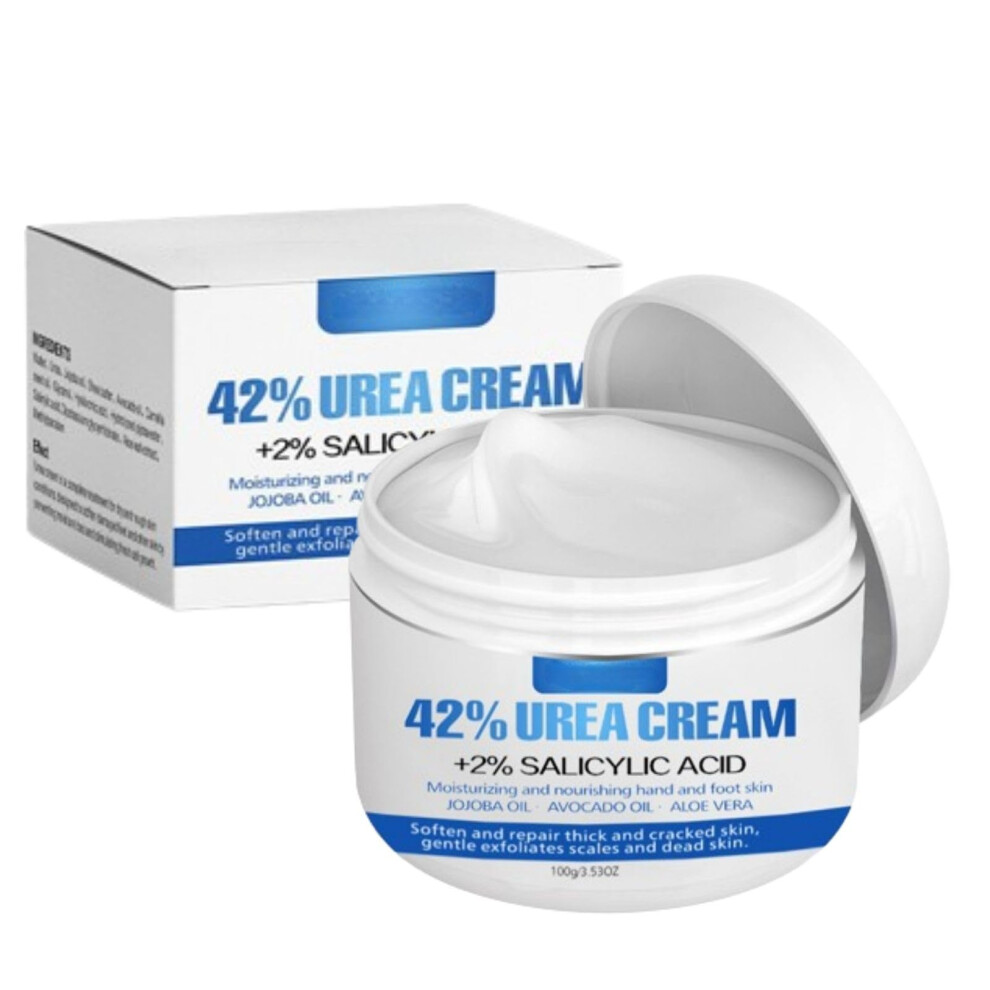 Cream Urea Foot 40 Percent With Salicylic Acid For Callus Removal, Deep Hydration For Dry Cracked Heels
