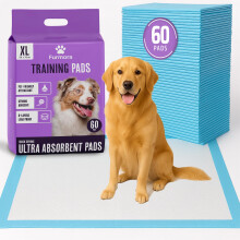 Extra Large Puppy Pads 90 x 70 cm, Pack of 60, Pee Pads for Dogs Potty