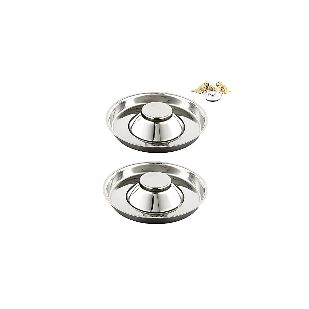 Suoxu Puppy Feeding Bowl, Puppy Bowl, Dog Bowls Made Of Stainless Stee