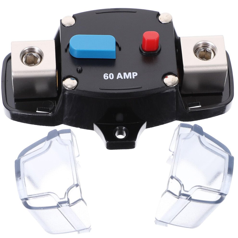 60 Amp Car Audio And Marine Manual Reset Circuit Breaker 12V Dc Overload Protection Panel Mount 9113335760936