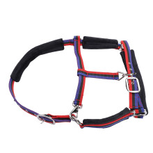 Harnais en nylon durable pour cheval, réglable pour un entraînement équestre de 1,35 à 1,65 m