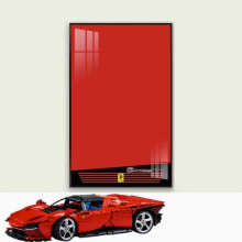 Display Wallboard for  42143 Ferrari Race Car, Style D, Directfit Installation