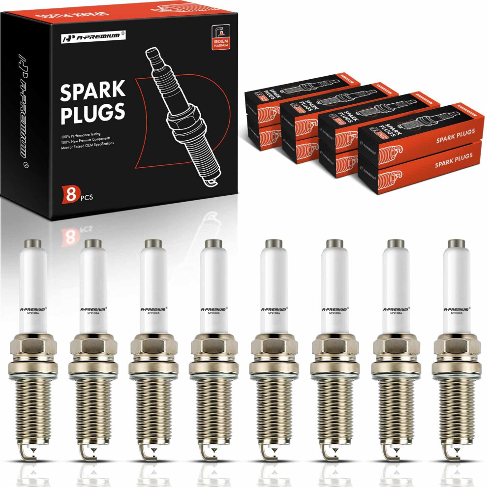Iridium Platinum Spark Plugs Pack Of 8 For Audi 4.0L V8 A8 S6 S7 Rs7 S8 20132018 Performance 9455672946551