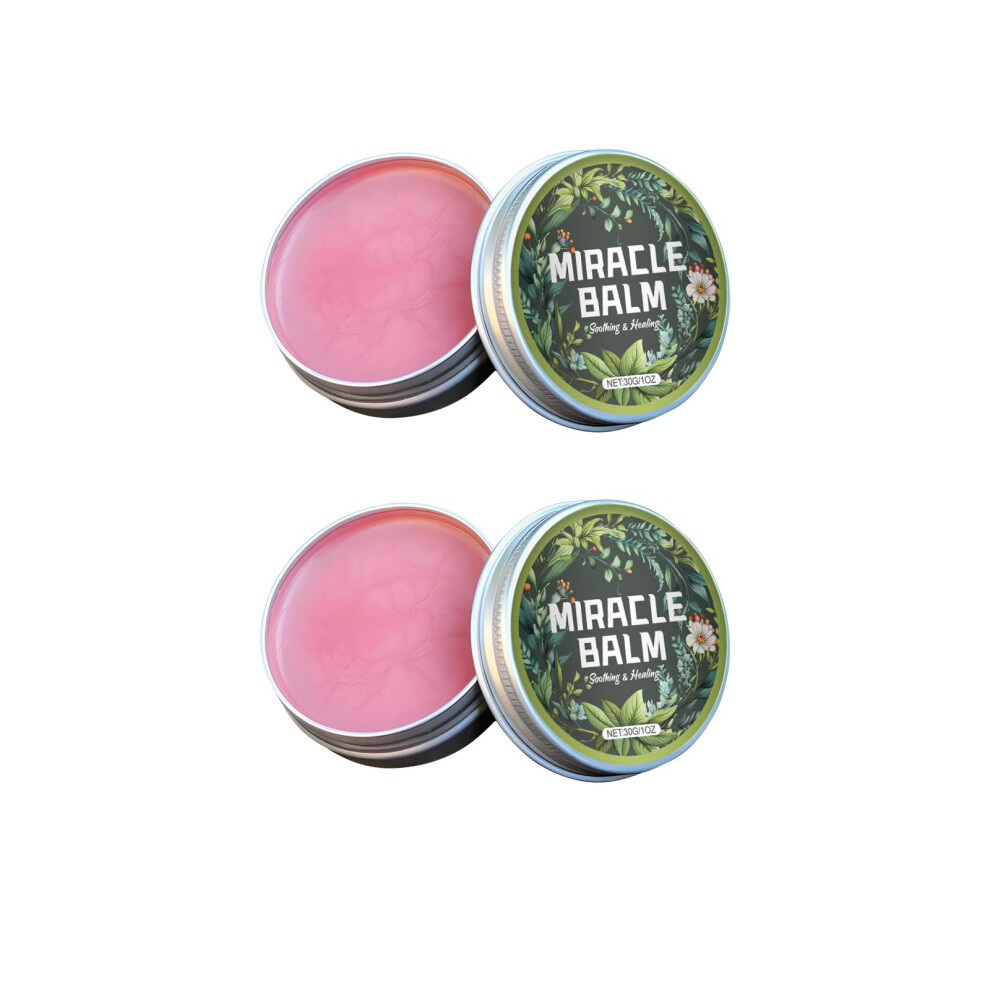 2 Pack Organic Healing Balm for Joint Comfort and Muscle Relief with Gentle Natural Formula