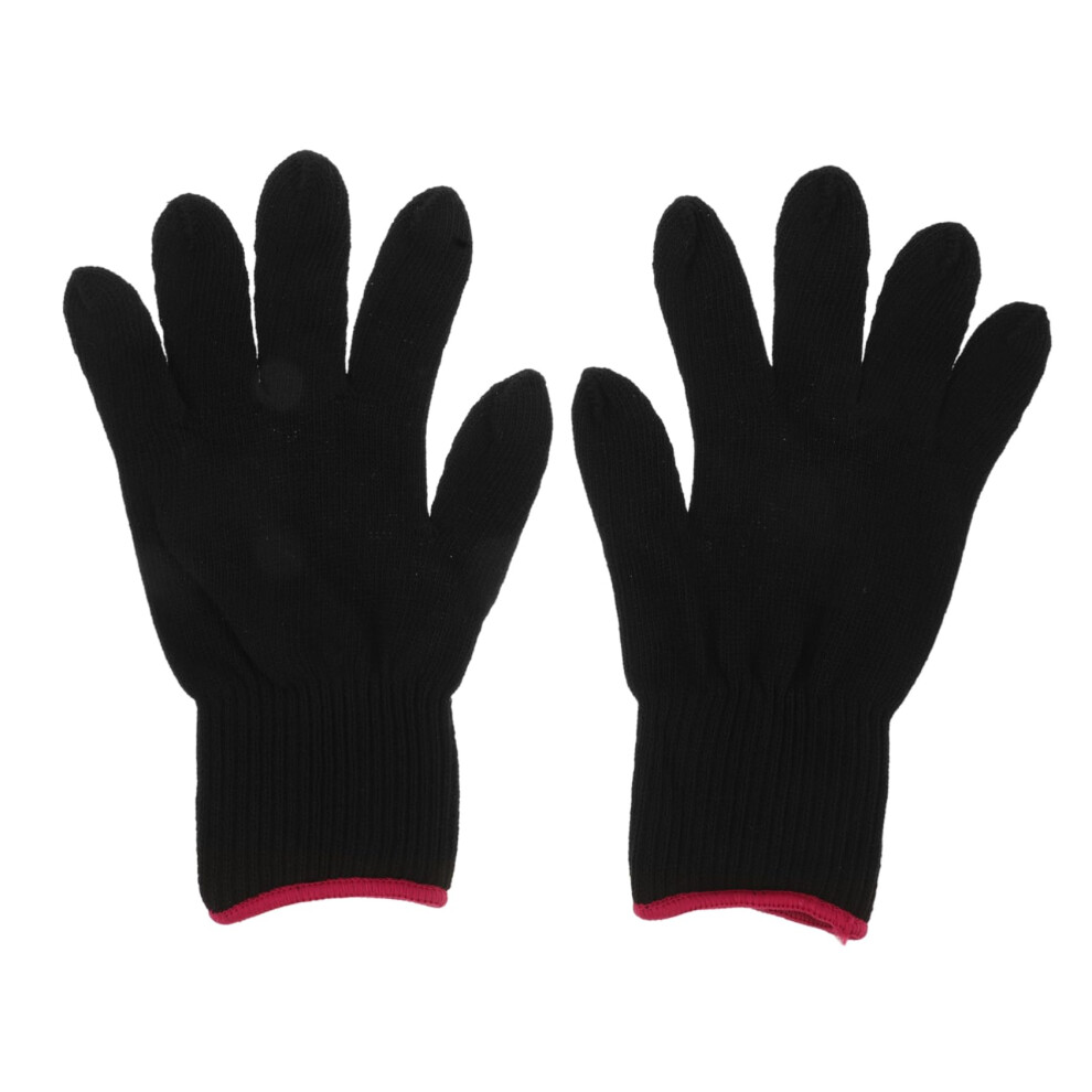 Heat Resistant Hair Styling Glove with AntiScald Design for Curling Iron and Straightener