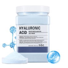 Jelly Face Mask Powder with Hyaluronic Acid for Deep Hydration, Cooling Comfort, Skin Smoothing, 23oz