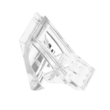 Nail Extension Clips for Gel Building, Reusable Plastic Clamps with Secure Tip Hold