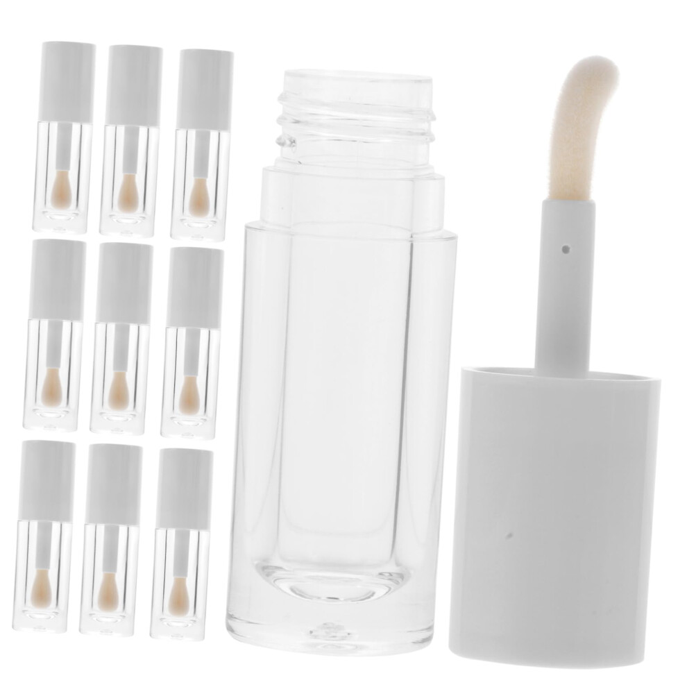 12pcs Empty Lip Gloss Tubes with Wand Applicator Refillable Lip Balm Containers for Travel DIY