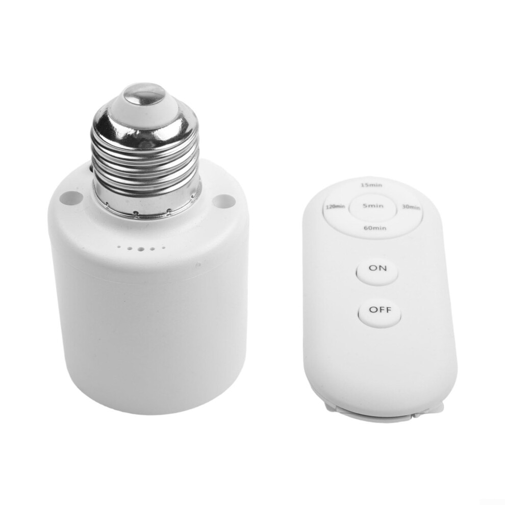 Motion Sensor Light Holder With Infrared Control, Adjustable Brightness E27 Socket, Energy Saving 9092120444797