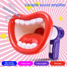 Novelty Horn Voice Changer Loudspeaker for Kids, 220g, 16*11*13cm