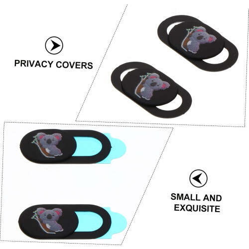 Koala Pattern Webcam Cover Slide 3 Pack for MacBook Laptop Tablet Camera Privacy Protection 2