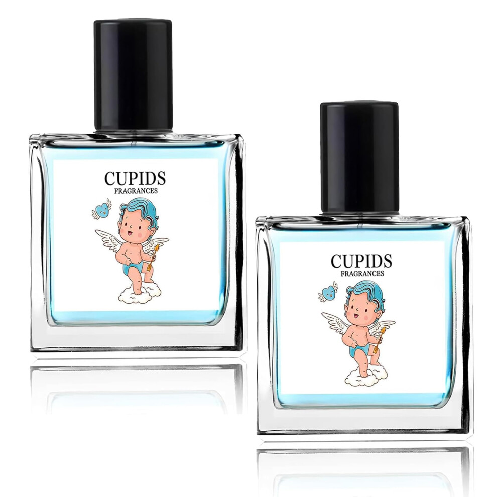 Pheromone Cologne for Men 50ml â LongLasting Fresh Citrus and Woody Eau de Toilette (2 Bottles)