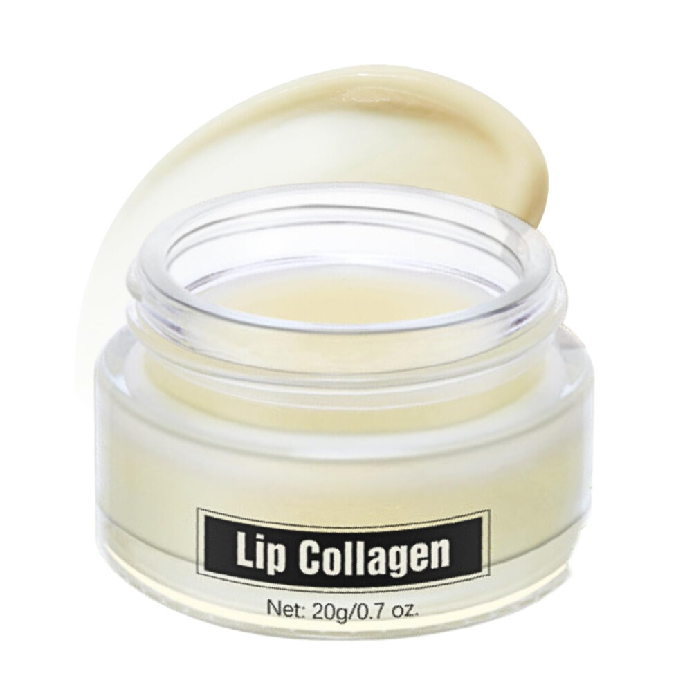 Lip Sleeping Mask with Collagen for Deep Overnight Hydration and Lip Balm for Chapped Lips
