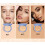 Matte Pressed Powder Classic Ivory 2 Pack, Long Lasting Waterproof Oil Control Face Compact 5