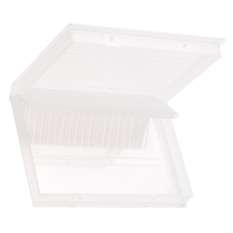 Compact MultiHole Nail Drill Bit Holder Storage Box for Easy Access and Space Saving