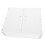 Foldable Transparent Under Bed Storage Box 40.99oz Clothes Organizer White 15