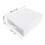 Foldable Transparent Under Bed Storage Box 40.99oz Clothes Organizer White 2