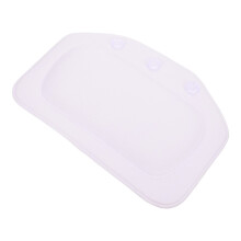 Bath Pillow with Suction Cups for Neck and Back Support, Ergonomic Spa Tub Headrest