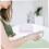 Bath Pillow with Suction Cups for Neck and Back Support, Ergonomic Spa Tub Headrest 2