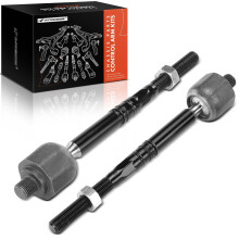 2x Front Inner Tie Rod Ends for MercedesBenz C300 C43 AMG E300 GLC300 Precise Steering Control