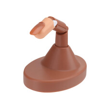 Nail Practice Hand with Realistic Fingertip Simulation, Flexible Joints, Reusable for Nail Art