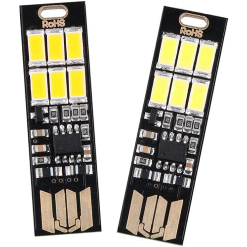 15pcs USB Rechargeable LED USB Light with Touch Control for Camping Hiking and Work Emergency Lighting 1