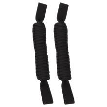 Schwarz 29,6 cm Kopfstützen- und Rollbar-Griffe Rutschfestes Paracord für Auto SUV ATV UTV Wohnmobil