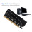 Ψύκτρα αλουμινίου NVMe M.2 σε PCIe, βελτιωμένη απόδοση ψύξης, εγκατάσταση χωρίς 6