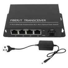 Ethernet Switch With Full Duplex Ethernet Speeds IEEE 802.3af/at/bt Standards Superconductor Cooling Plate Support Long Range Data Transmission