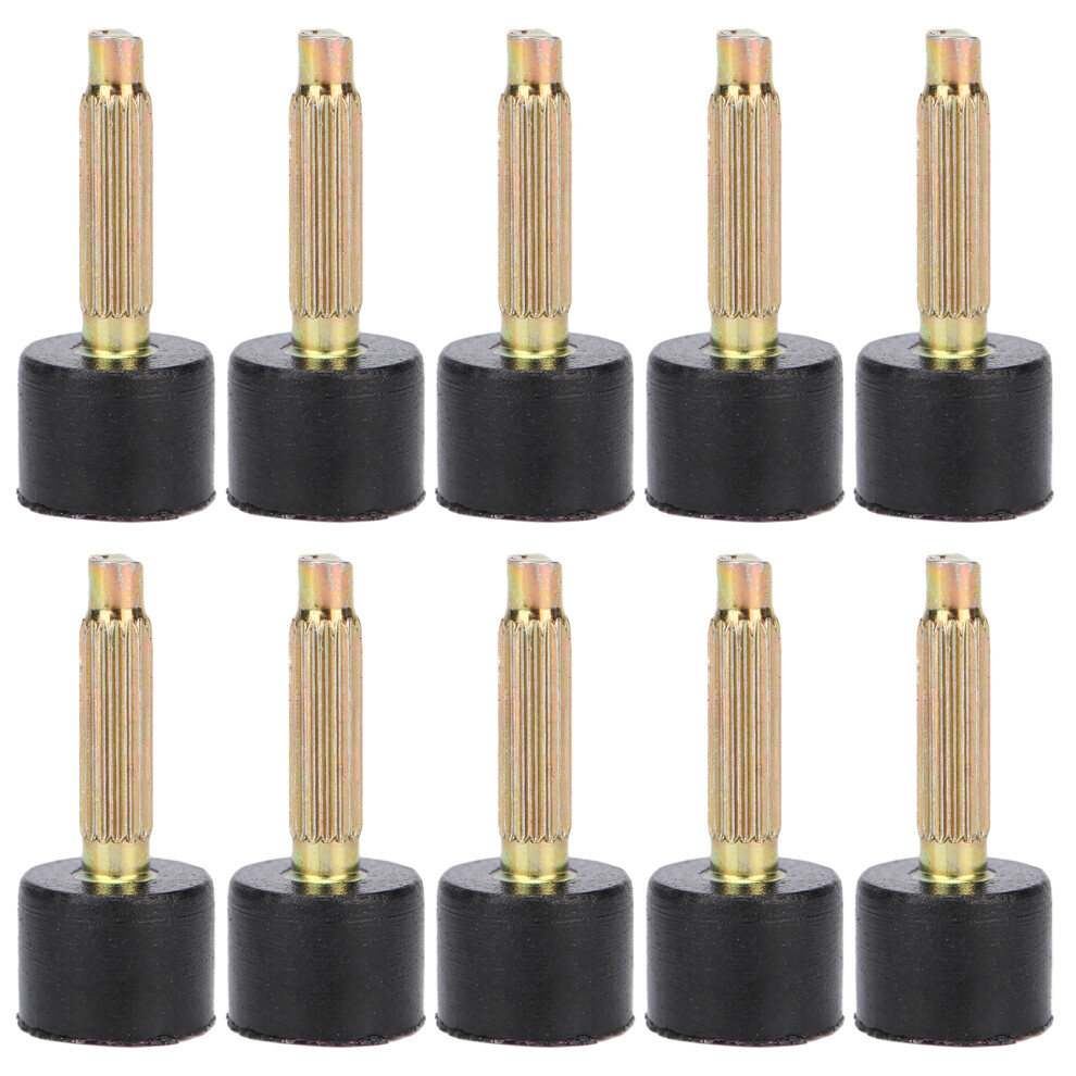 Comfortable High Heel Replacement Caps U Shape Shoe Repair Tips Non Slip Durable Rough Surface Reduce Noise TPU Iron Protectors For Elegant Footwear
