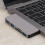 Πολυθρόνος USB C με περίβλημα από αλουμίνιο υψηλής ποιότητας, υποστήριξη ανάλυσης 7